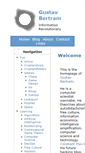 Mobile Screenshot of gustavbertram.com